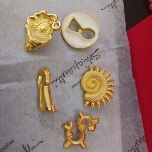 Schiaparelli BUTTON/ brooch Set Of 5 FRANCE